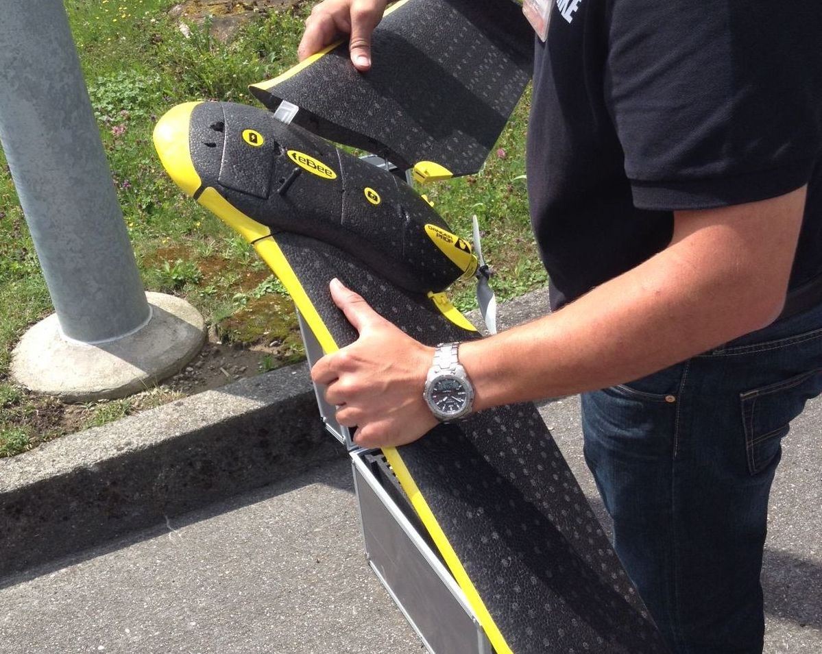 Drohnenvermessung AMP Rothenburg Emch+Berger