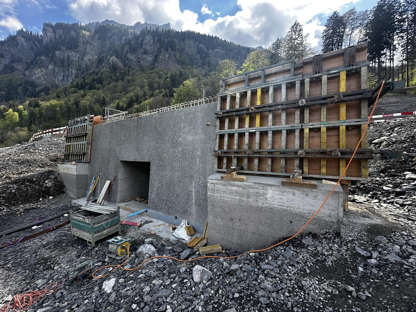 Tunnel für Amphibien
