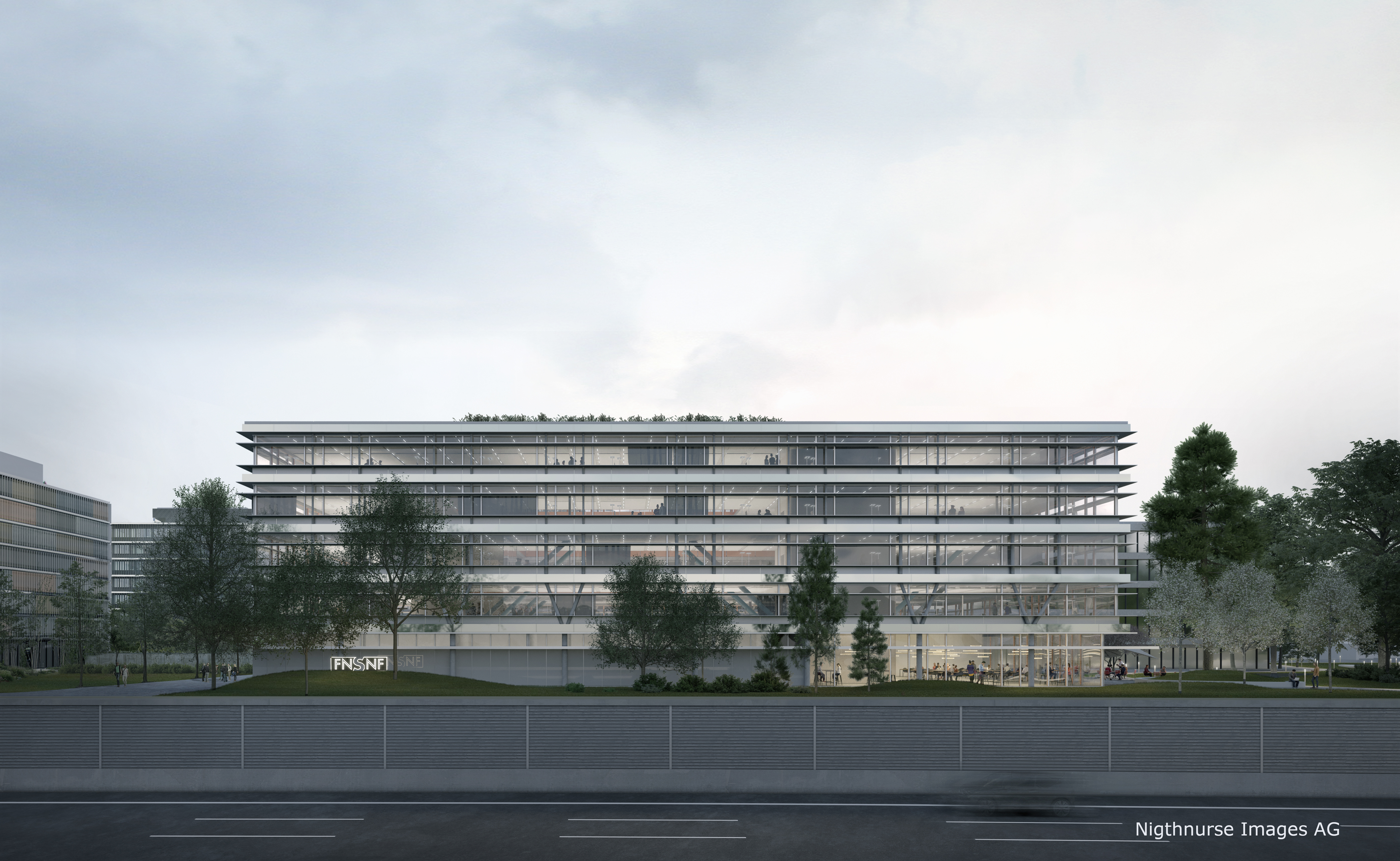 Neubau Geschäftsstelle des Schweizerischen Nationalfonds WankdorfCity, Bern