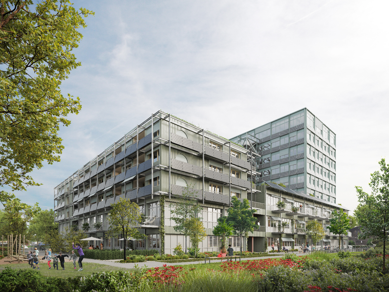 Transformation Geschäftsgebäude am Untermattweg 8, Bern | Emch+Berger