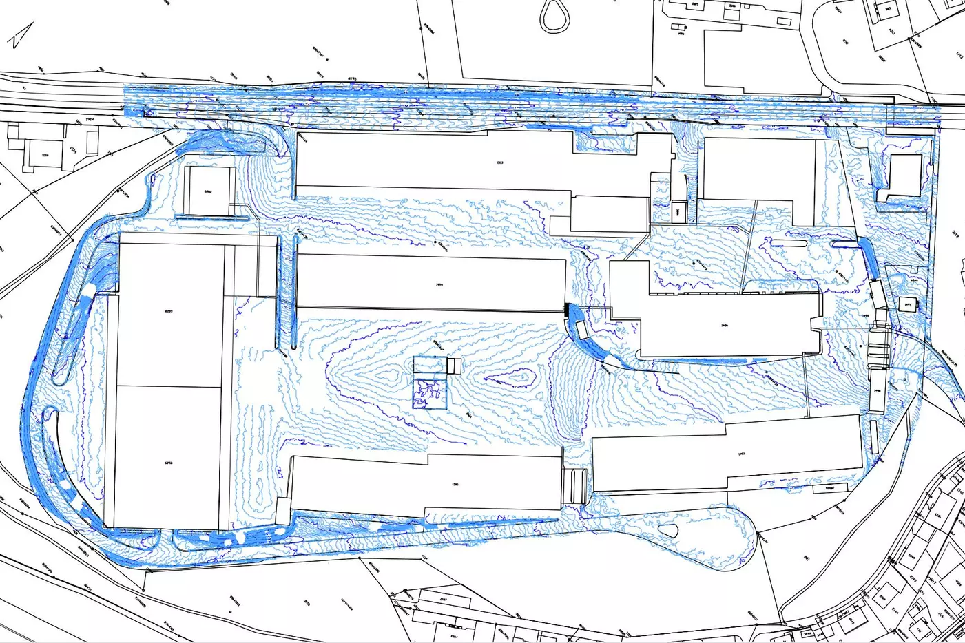 Bestandsaufnahmen AMP Rothenburg mit Drohne Emch+Berger