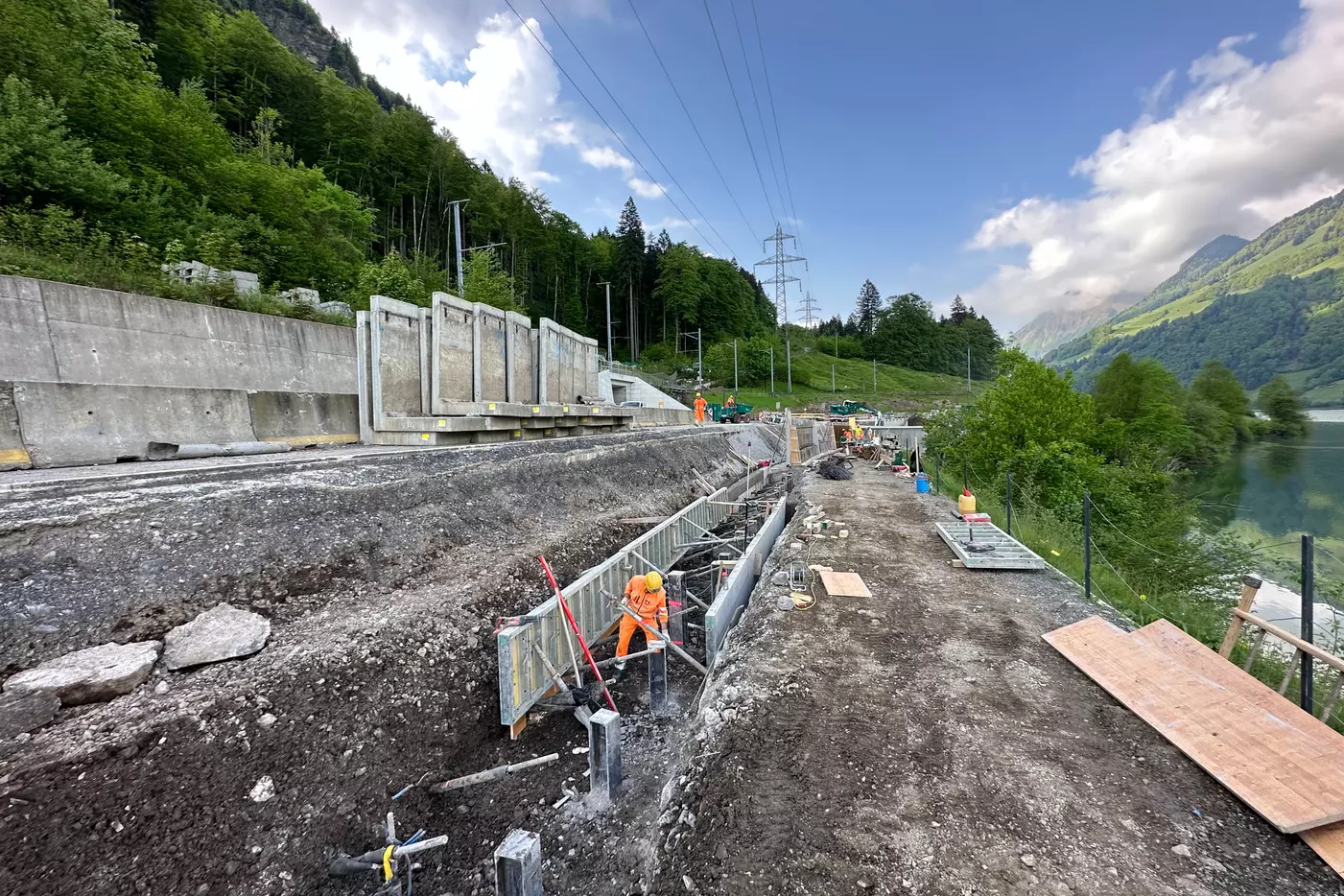 Netzvollendung N8 / Lungern Nord – Giswil Süd