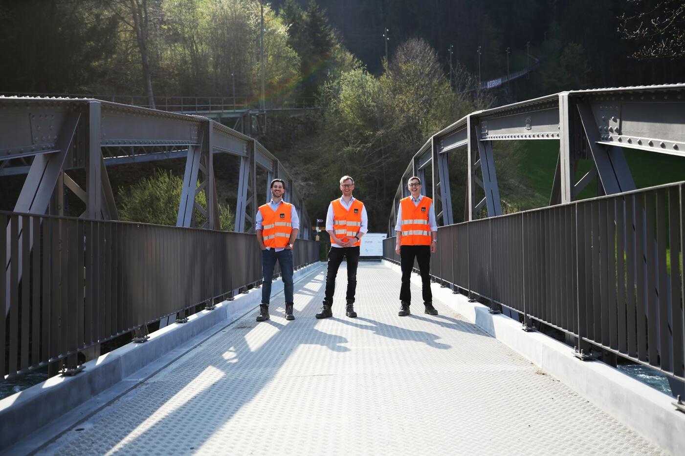 Modernisierung Kanderbrücke Mülenen (Quelle: Nicole Matschoss)