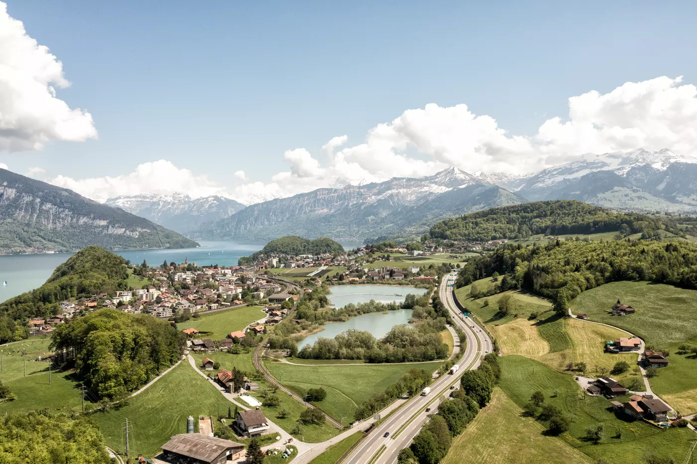 Charakteristisches Bild der Strecke