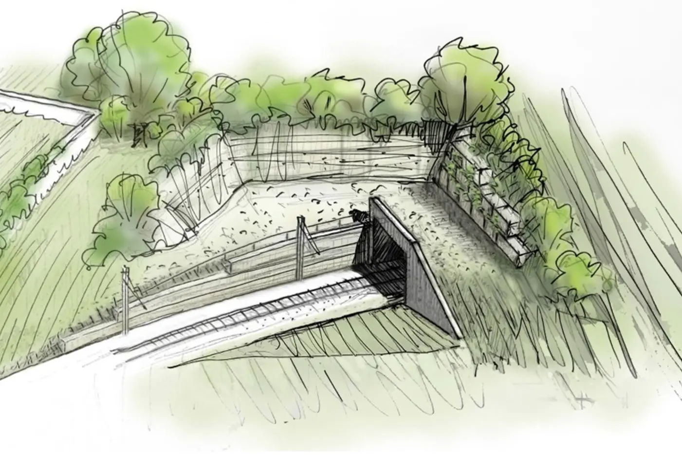 Bahnerneuerung in Münchenwiler