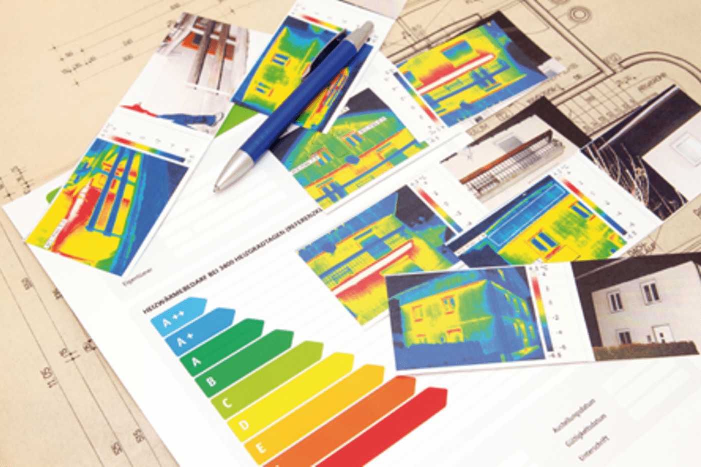 Gebäudeanalysen mit Wärmebildern und GEAK Plus (Gebäudeenergieausweis der Kantone)