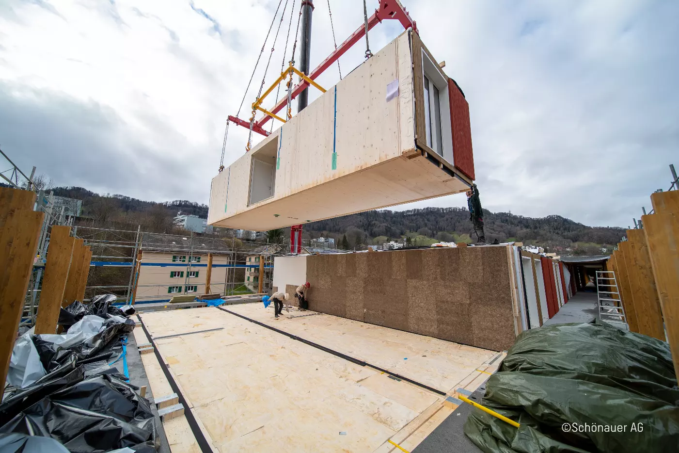 Asylzentrum Adliswil Holzmodulbau
