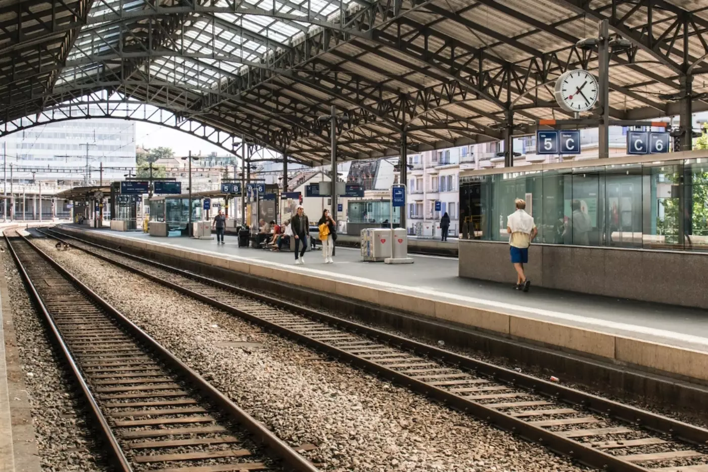 Visualisierung SBB Perron (Quelle: SBB)