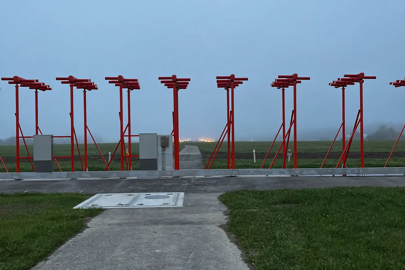 Neuer Localizer Piste 34, Flughafen Zürich