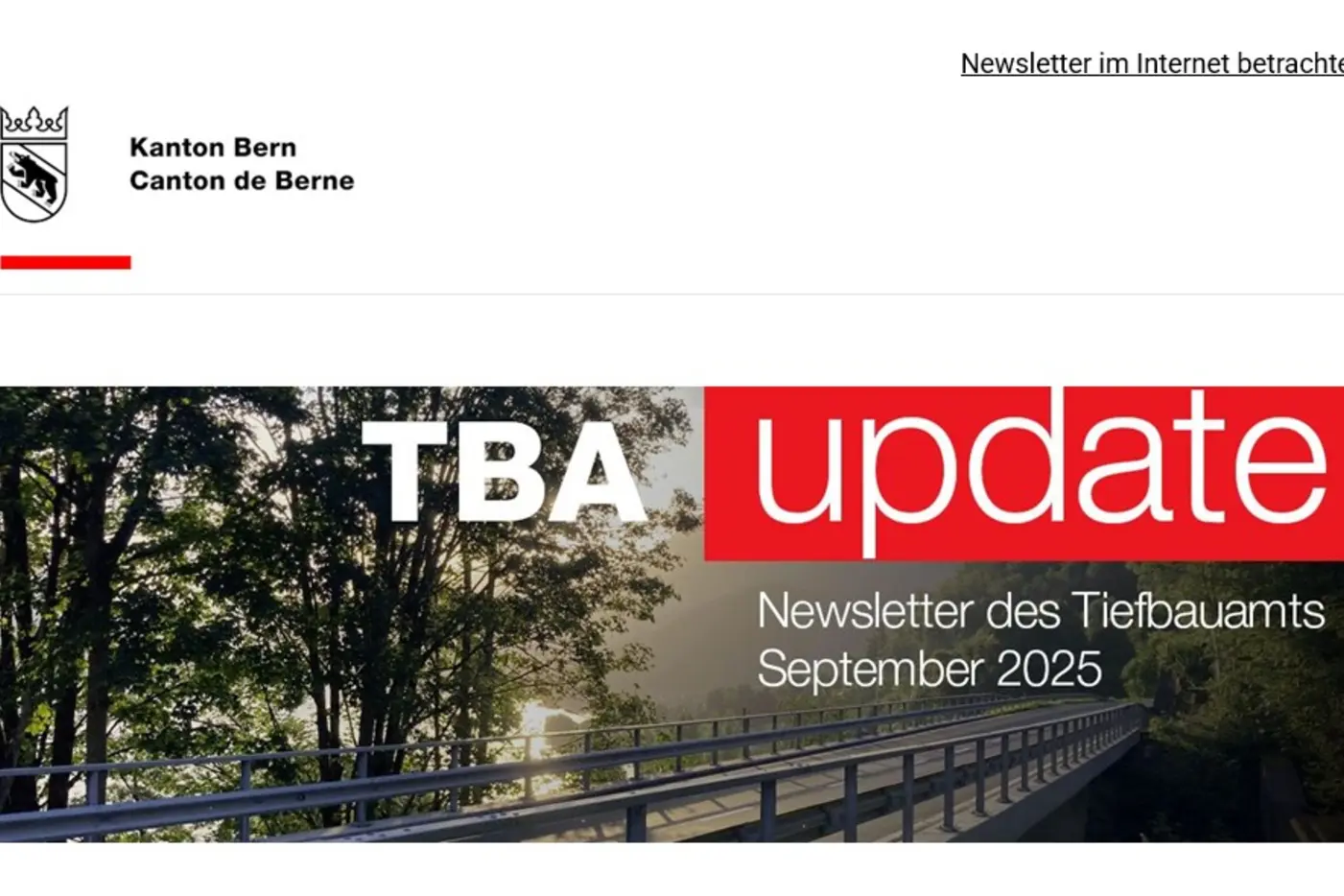 Öffentlicher Newsletter TBAupdate