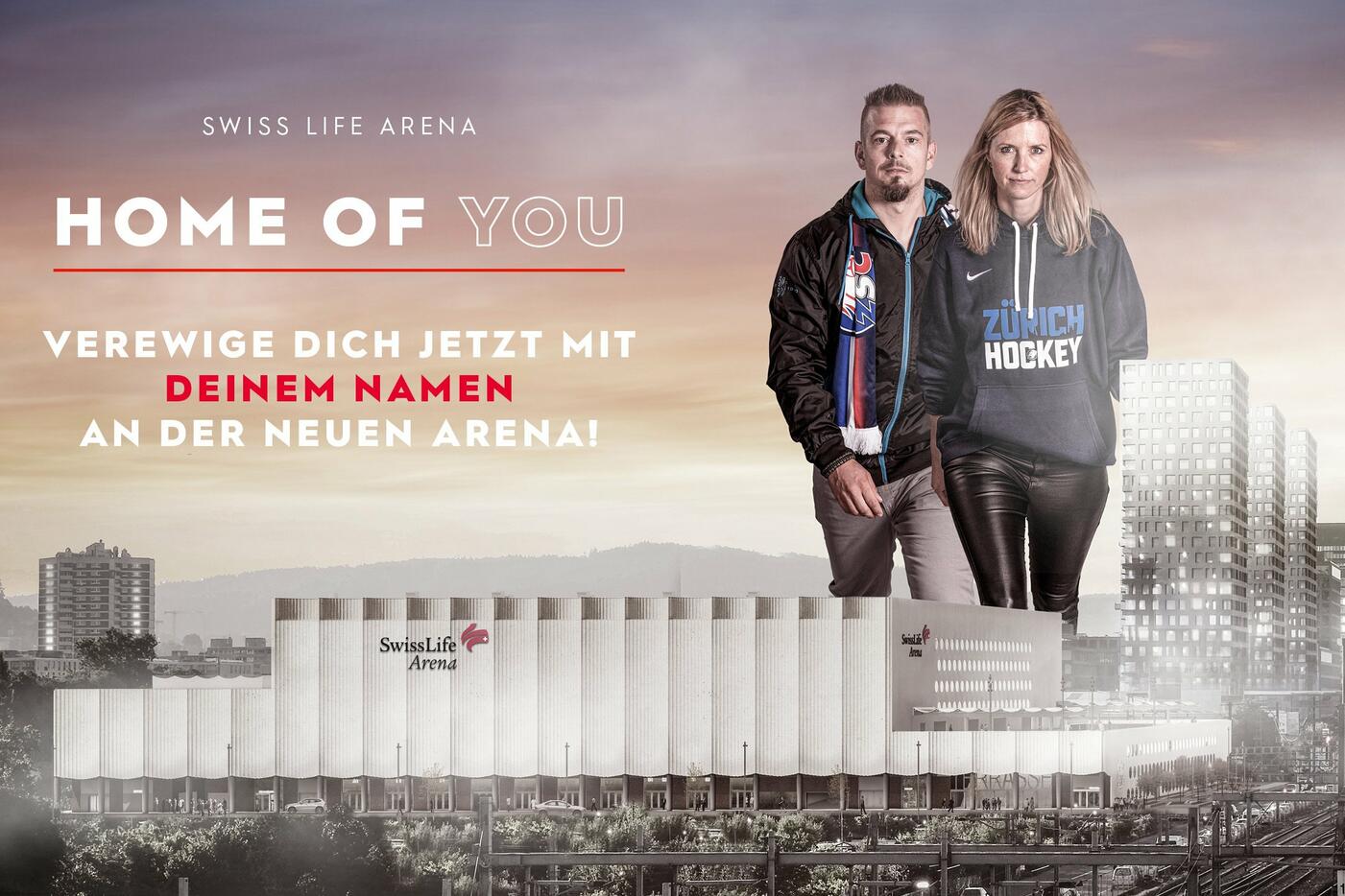 Swiss Life Arena - Home of You Banner
