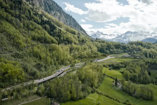 Netzvollendung N8 / Lungern Nord – Giswil Süd (Quelle: Tiefbauamt Kanton Obwalden)