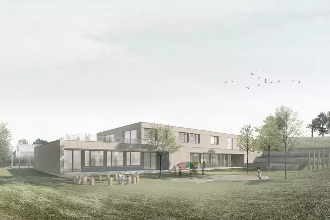 Visualisierung Kindergarten Gemeinde Regensdorf