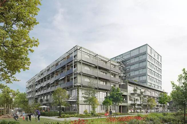 Geschäftsgebäude Untermattweg 8, Bern