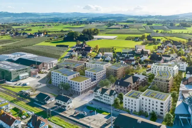 Visualisierung Mosterei Areal Egnach (Mettler Entwickler AG)