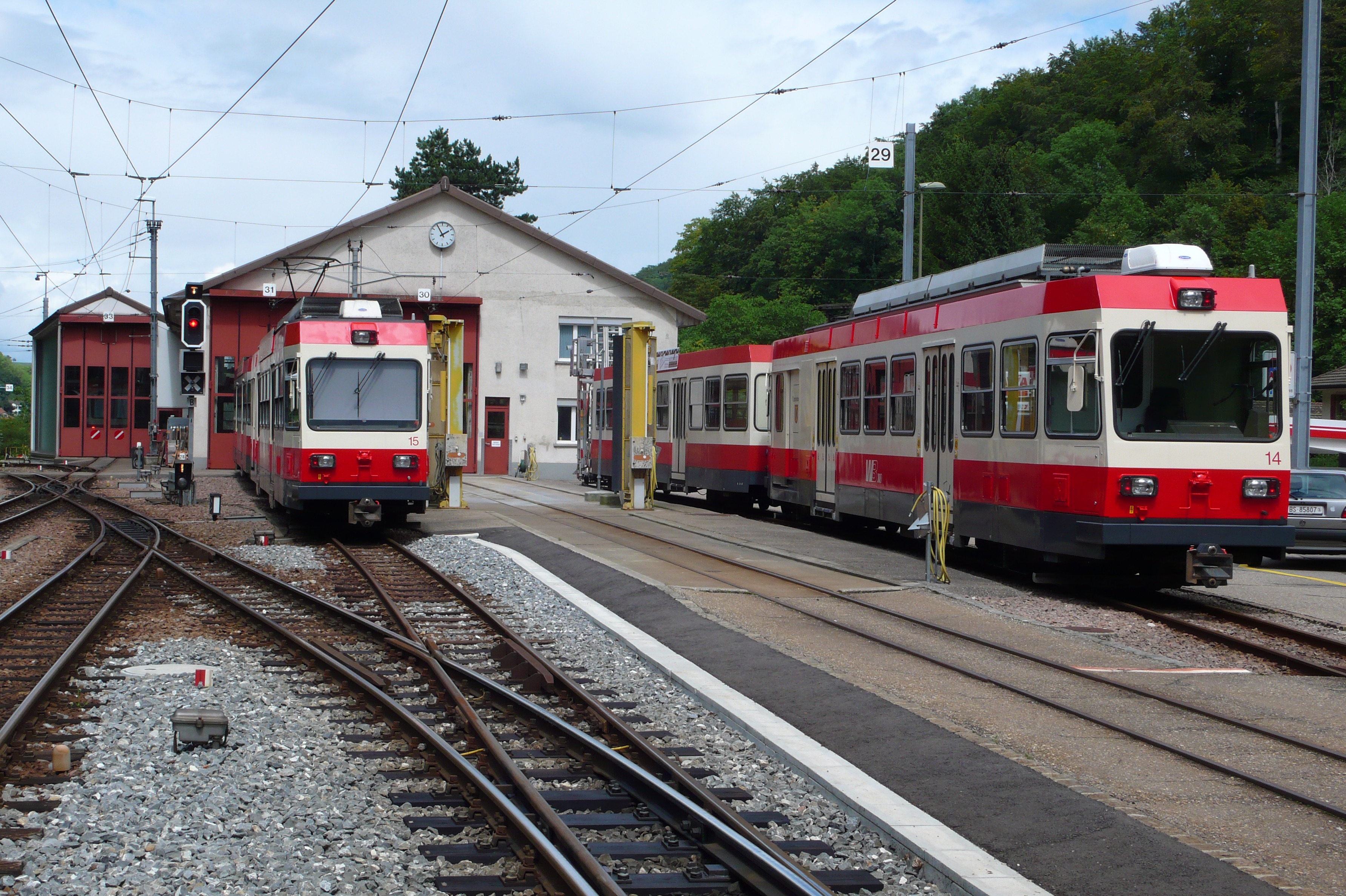 Umbau Bahnhof Waldenburg, Projektdefinition / Machbarkeitsstudie Emch